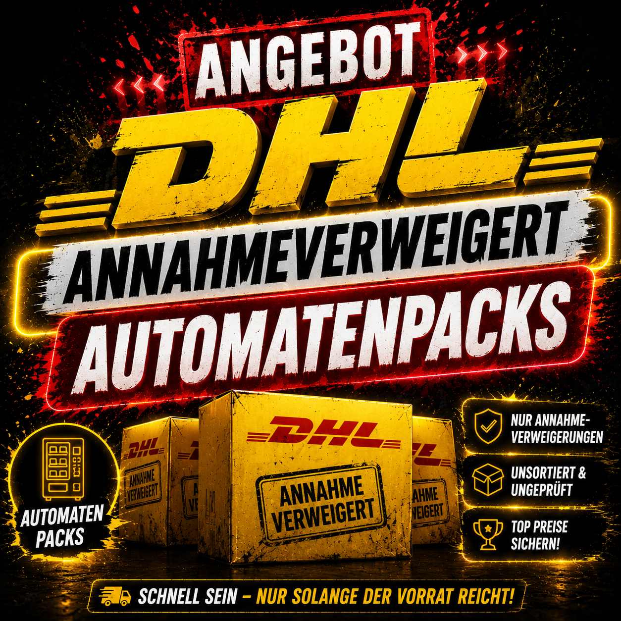 DHL Annahmeverweigert Automatenpacks